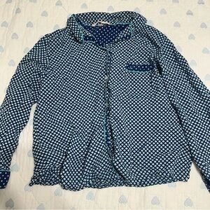 Vintage Victoria’s Secret sleep shirt button down size large